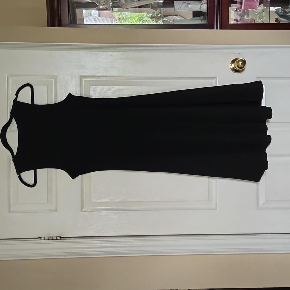 Ribbed A-line dress - Picture 4 of 4